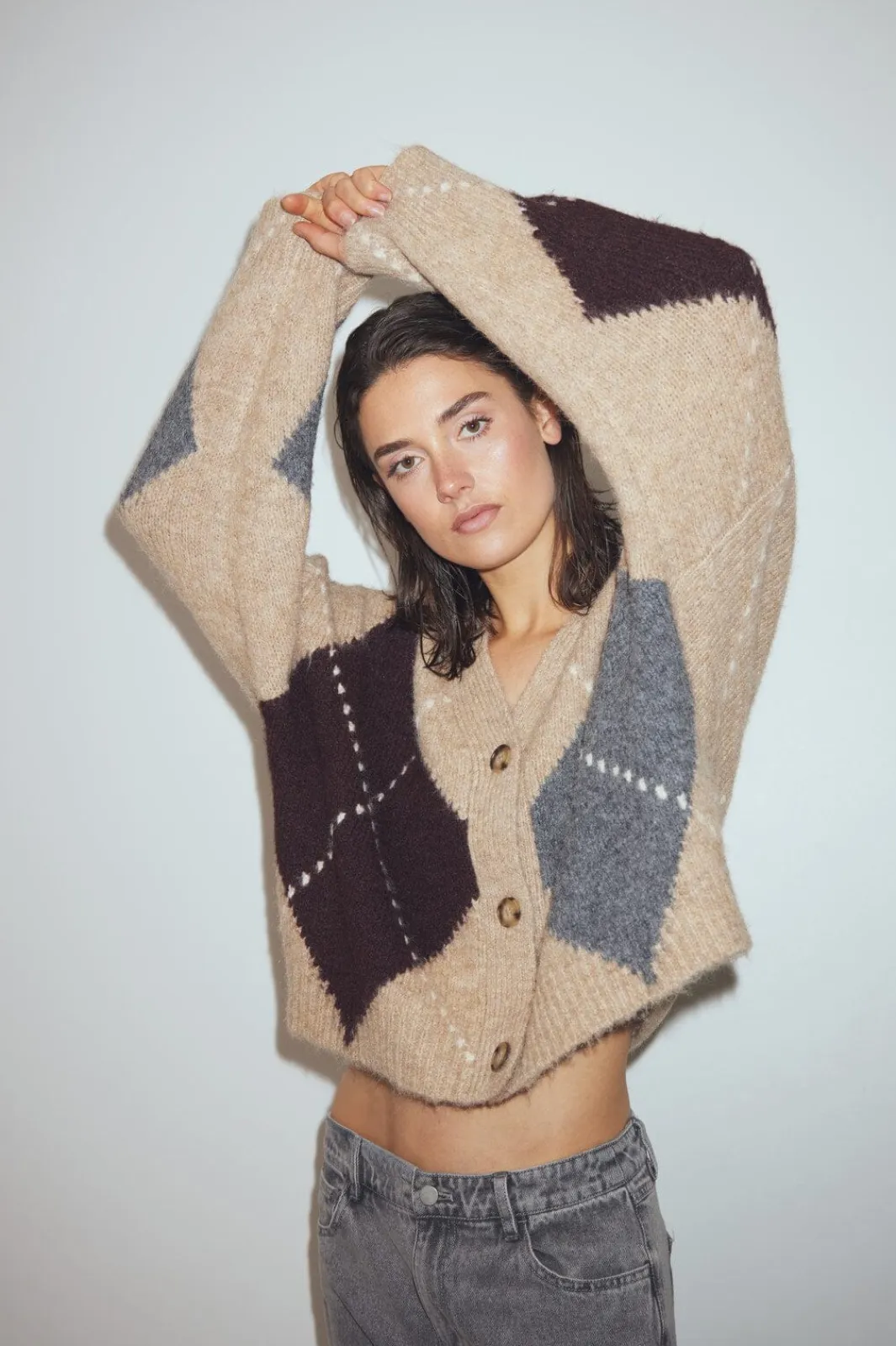 Clearance N-Laiana Knit Cardigan 14670002 Cardigans|Ammevenligt Tøj