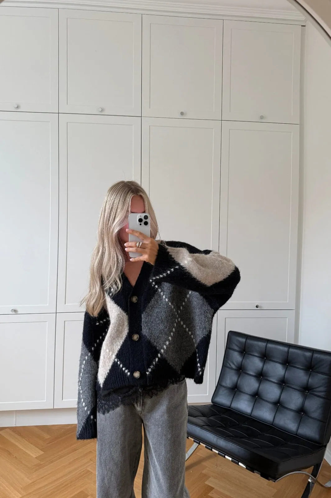 Clearance N-Laiana Knit Cardigan 14002 Cardigans|Ammevenligt Tøj