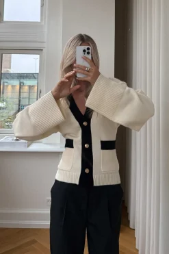 Clearance N-Lenyxette Knit Cardigan 13770004 Cardigans|Ammevenligt Tøj