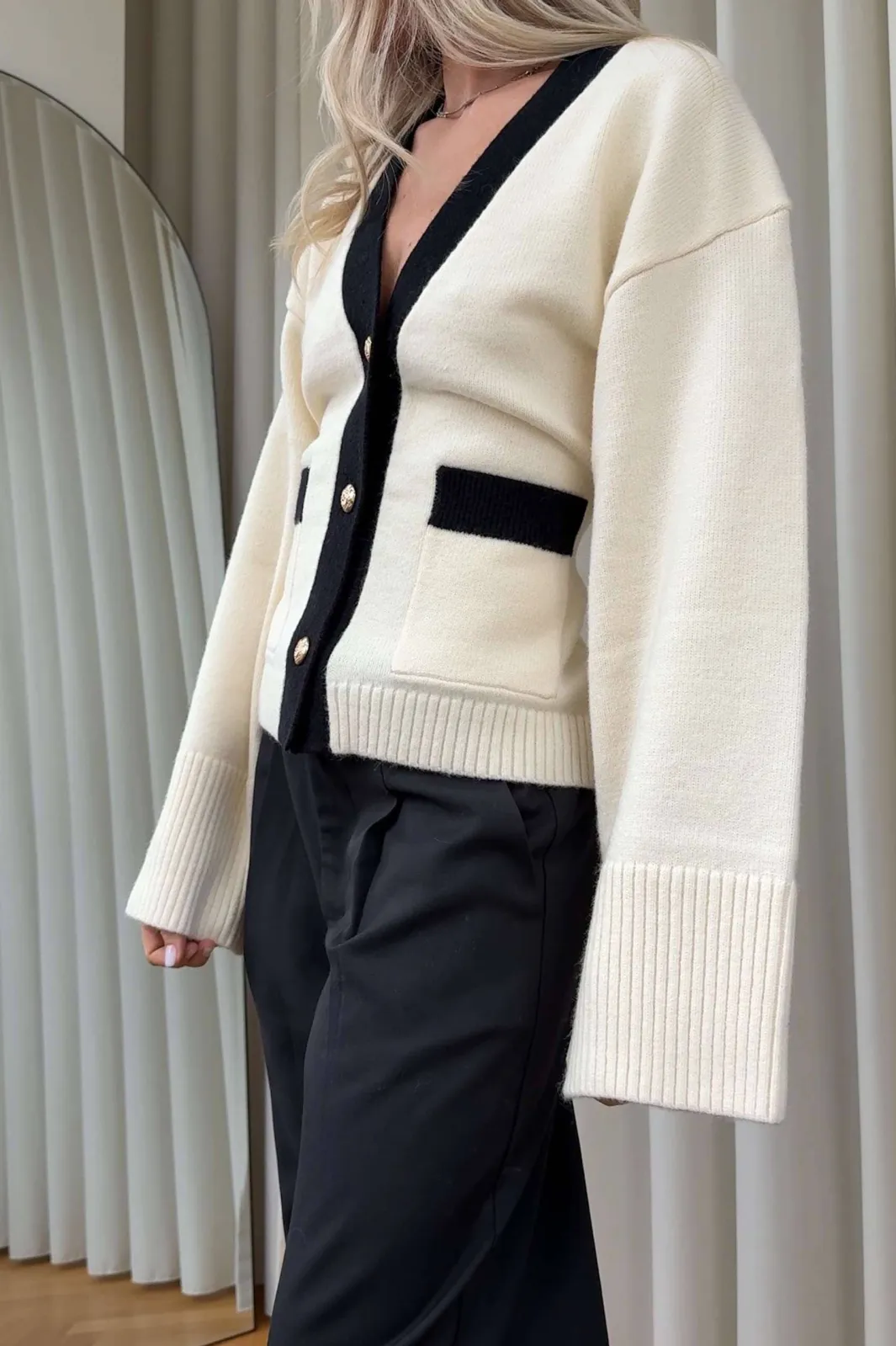 Clearance N-Lenyxette Knit Cardigan 13770004 Cardigans|Ammevenligt Tøj