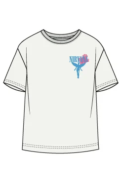 Børn Lmtd T-Shirts & Toppe|T-Shirts & Toppe<Nlfvenus Nirvana Ss X Top Lad Bfu