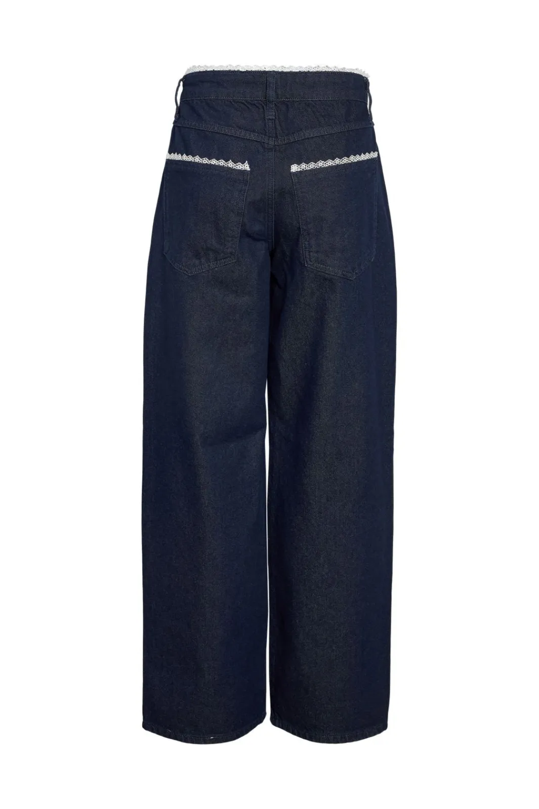Discount Nmadriana Nw Loose Lace Jeans Db Sæt 🛍️|Bukser, Jeans & Leggings