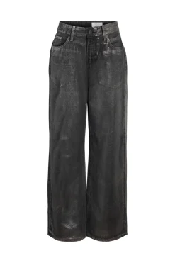 Online Nmadriana Nw Silver Coated Jeans Az453Mb Bukser, Jeans & Leggings