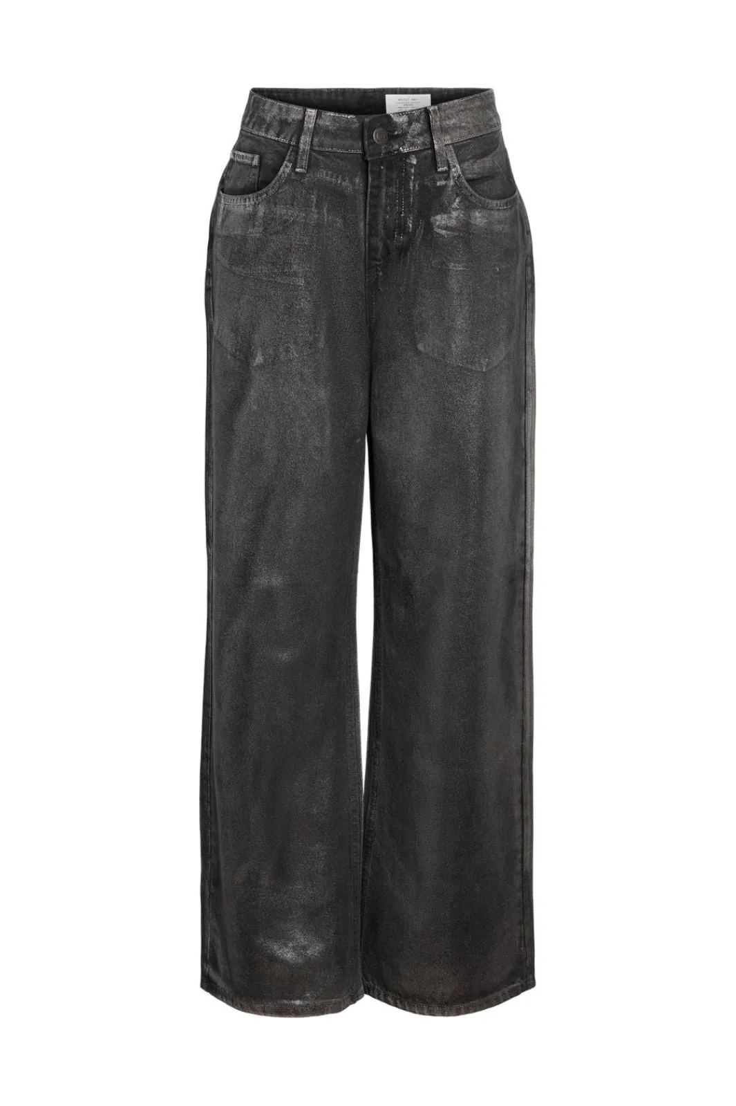 Online Nmadriana Nw Silver Coated Jeans Az453Mb Bukser, Jeans & Leggings