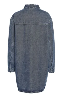 Sale Nmalva L/S Denim Dress Az351Mb Fwd Kjoler|Ammevenligt Tøj