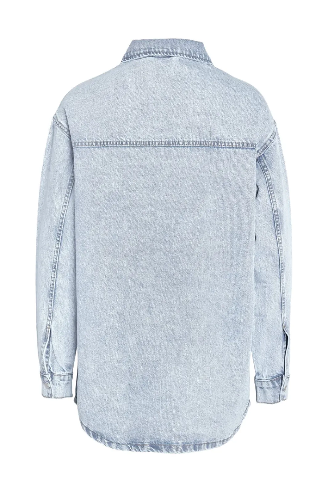 Noisy May Bluser & Skjorter<Nmalva L/S Denim Shacket Az352Lb