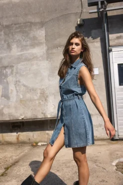 Discount Nmalvi S/L Short Tie Dress Bs023Mb Kjoler|Ammevenligt Tøj