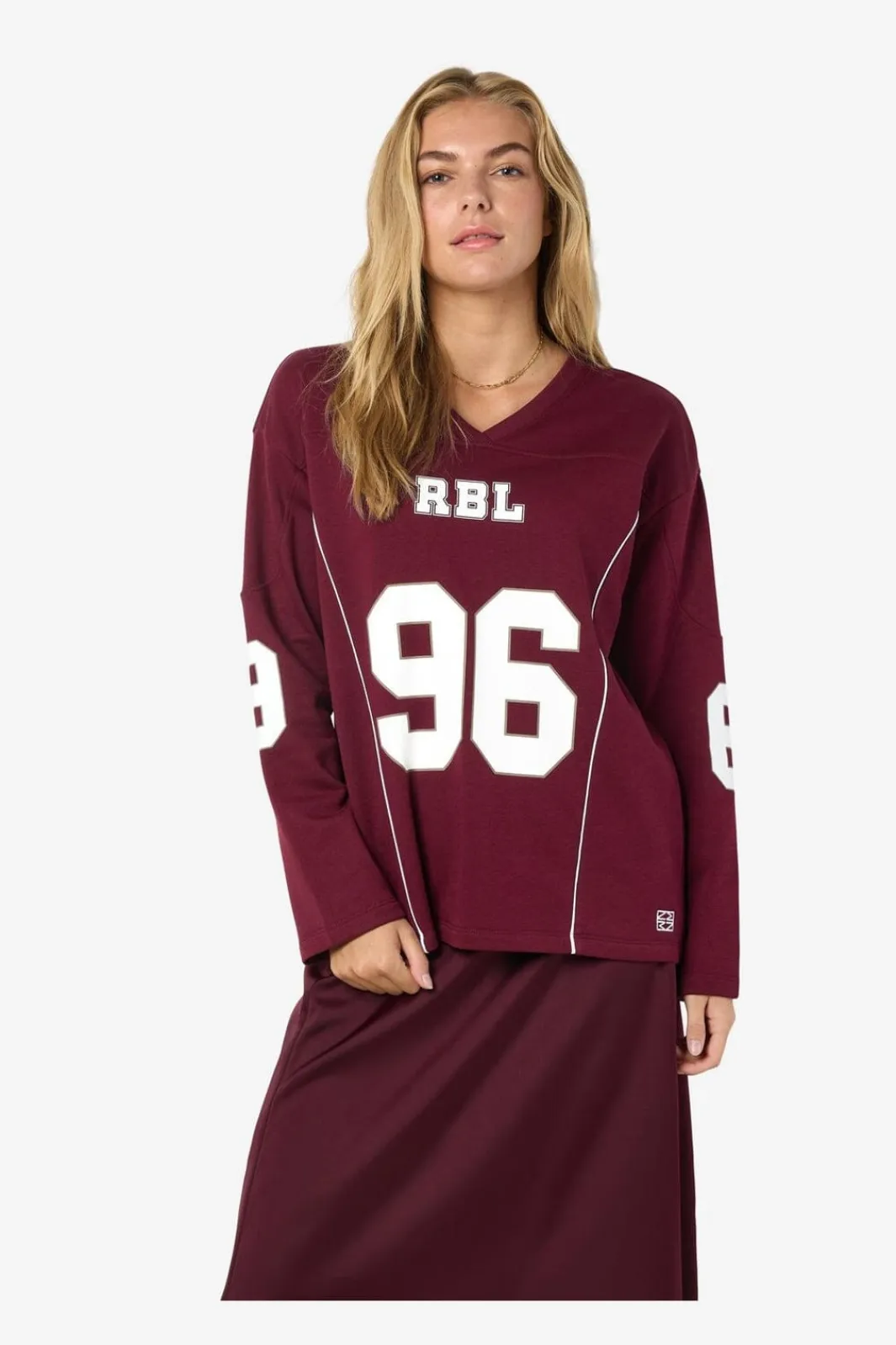 Outlet Nmaston L/S V-Neck Sports Sweat Fwd Sweatsæt & Comfy Wear|Bluser & Skjorter