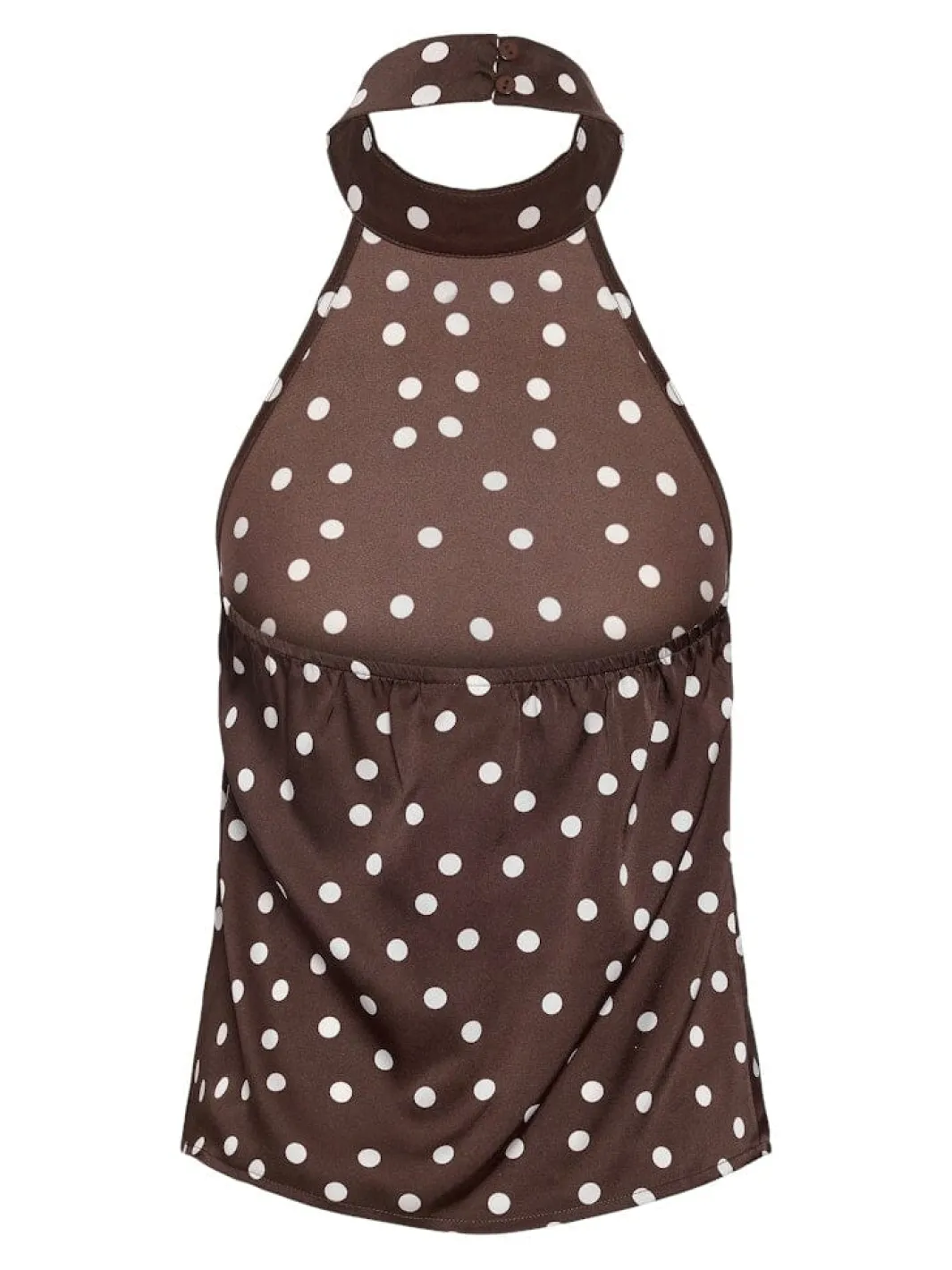 Online Nmbambi Halterneck Satin Top Sæt 🛍️|T-Shirts & Toppe