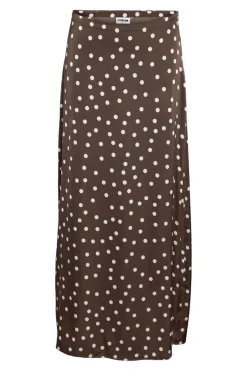 Noisy May Nederdele<Nmbambi Midi Satin Skirt