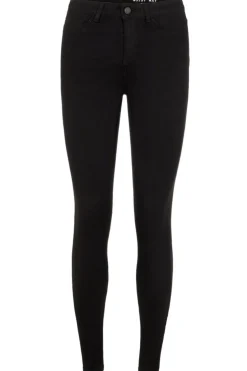 Clearance Nmcallie Skinny Black Jeans Fwd Bukser, Jeans & Leggings