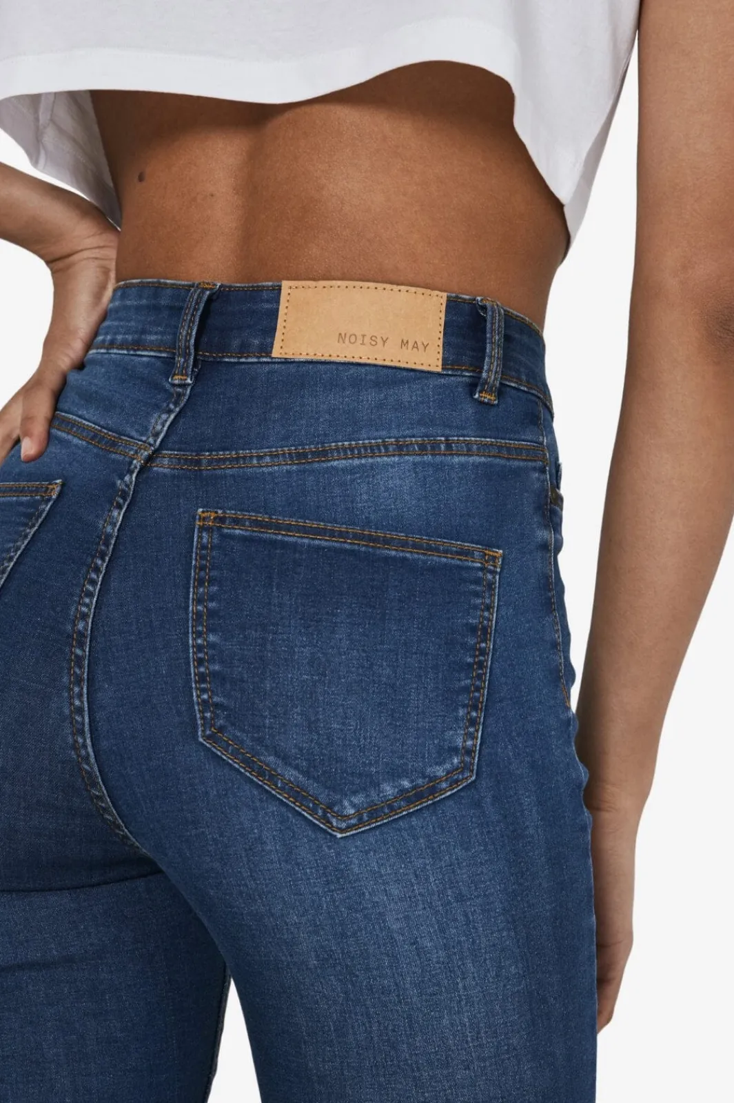 Noisy May Bukser, Jeans & Leggings<Nmcallie Skinny Blue Jeans Fwd