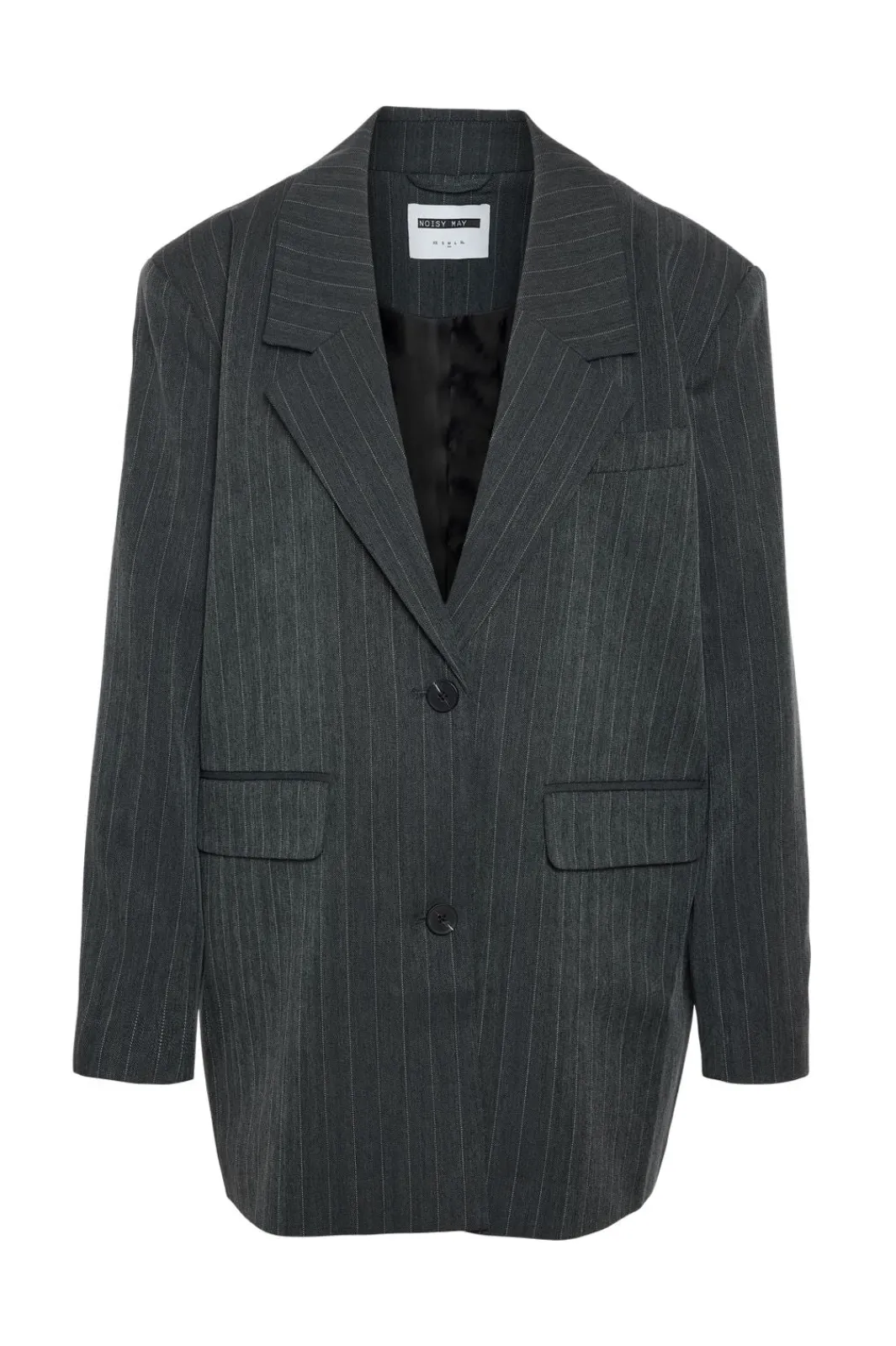 Clearance Nmcelia L/S Oversize Pinstripe Blazer Fw Blazere