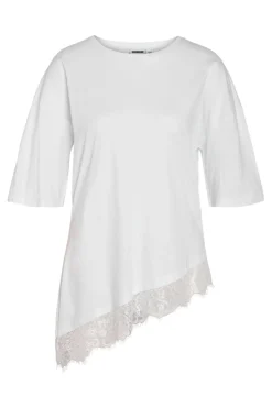 Noisy May T-Shirts & Toppe<Nmeasy Lace Detail S/S T-Shirt