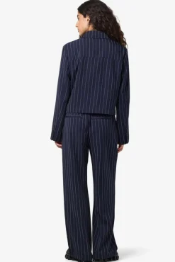 Noisy May Sæt 🛍️|Overtøj & Jakker<Nmella L/S Pinstripe Jacket Fwd
