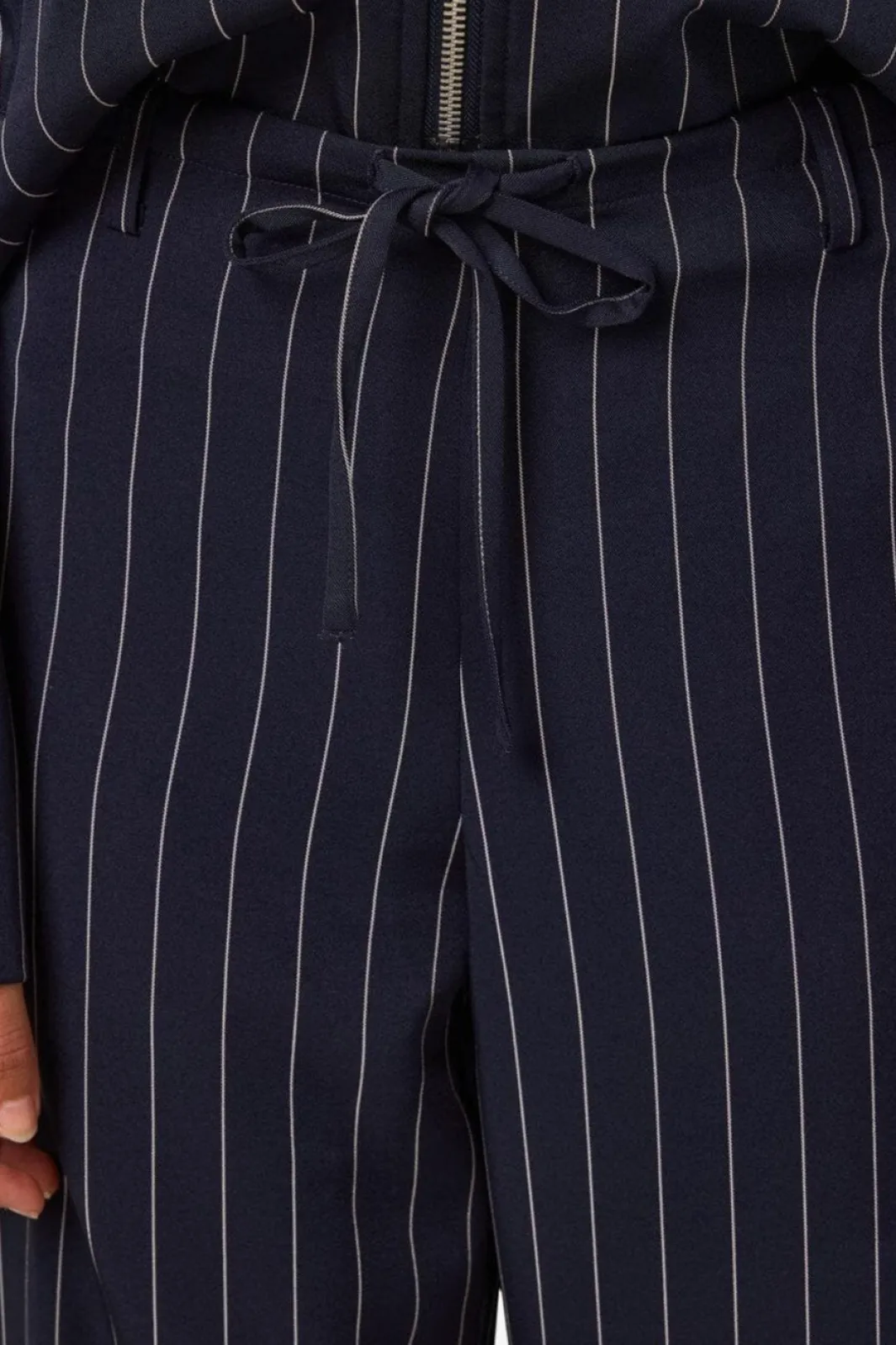 New Nmella Nw Pinstripe Pants Fwd Sæt 🛍️|Bukser, Jeans & Leggings