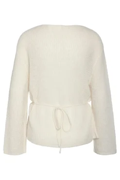 Noisy May Strik|Bluser & Skjorter<Nmesme L/S O-Neck Tie Knit Fwd