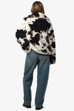 New Nmeve Fur Jacket Overtøj & Jakker