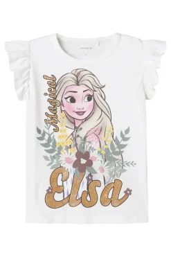 Børn Name It T-Shirts & Toppe<Nmfabla Frozen Ss Top Box Wdi