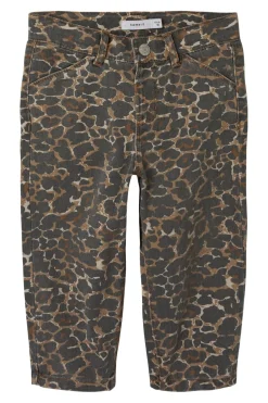 Børn Name It Bukser & Leggings<Nmfbella Twill Pant 4002-Td T