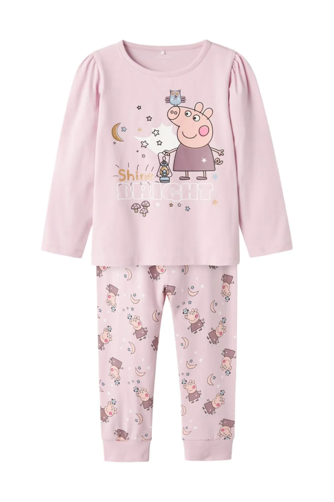 Børn Name It Nattøj & Undertøj<Nmfdyris Peppa Ls Nightset