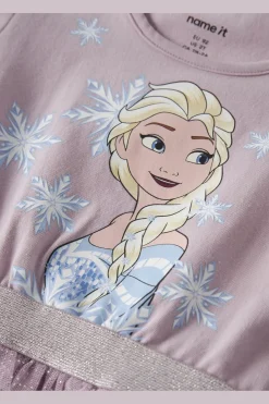 Børn Name It Kjoler<Nmfosimi Frozen Ls Tulle Dress Lnoos Wdi