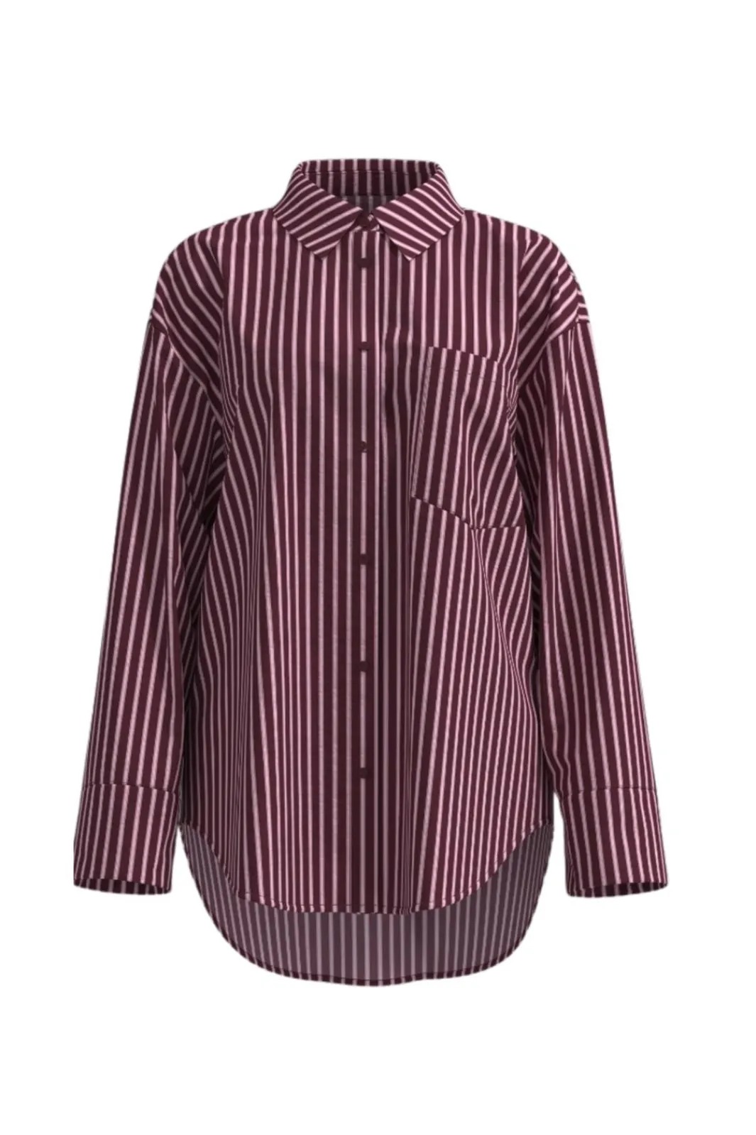 Outlet Nmfrida L/S Button Shirt Box Bluser & Skjorter|Ammevenligt Tøj