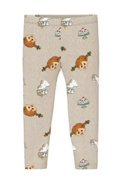 Outlet Nmfsoca Pippi Legging Sky Børn Bukser & Leggings