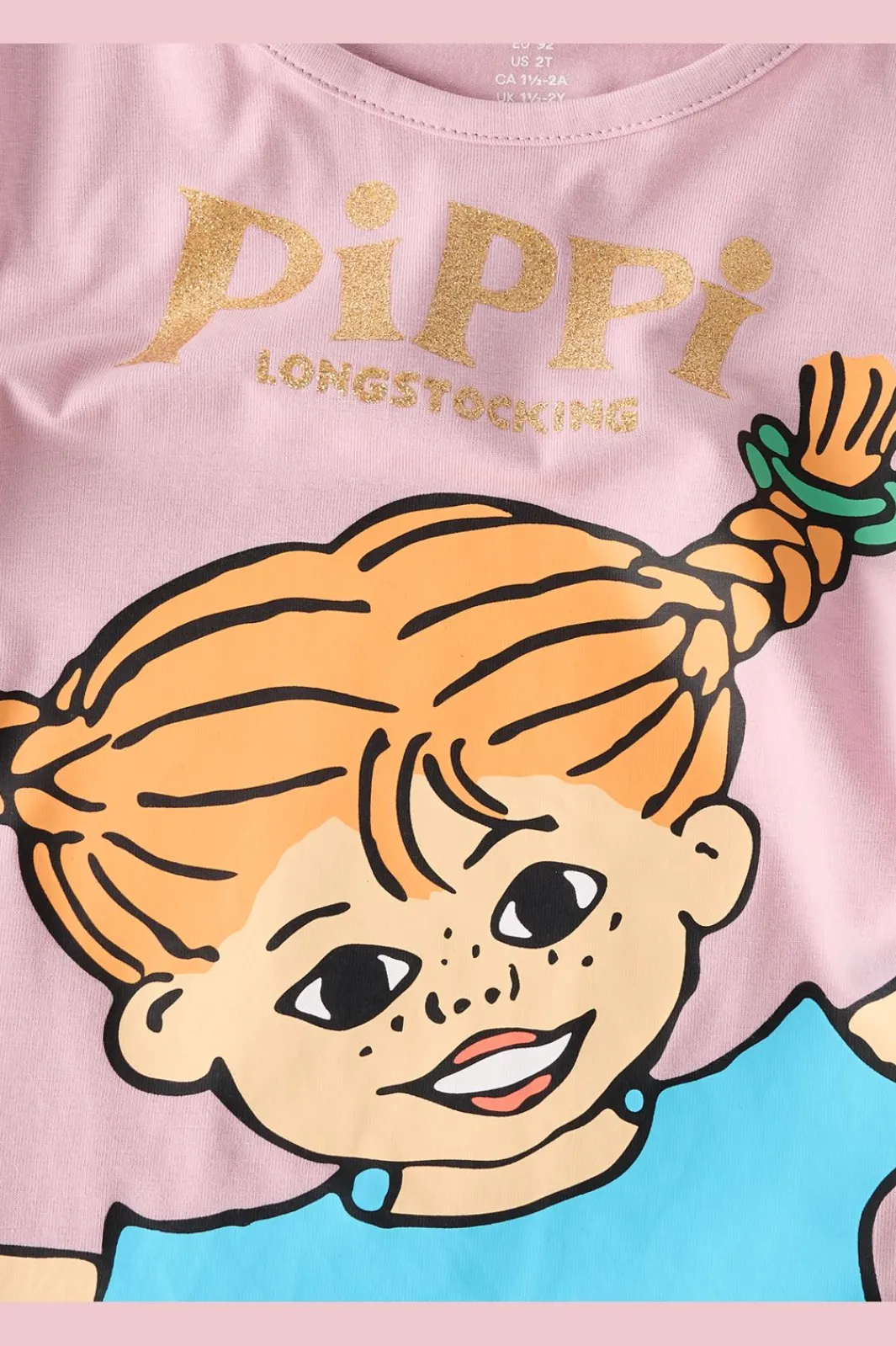 Sale Nmfsolma Pippi Ls Top Sky Børn T-Shirts & Toppe|Bluser & Skjorter