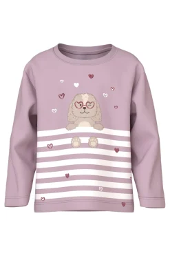 Børn Name It Bluser & Skjorter<Nmfvaliane Ls Nreg Top