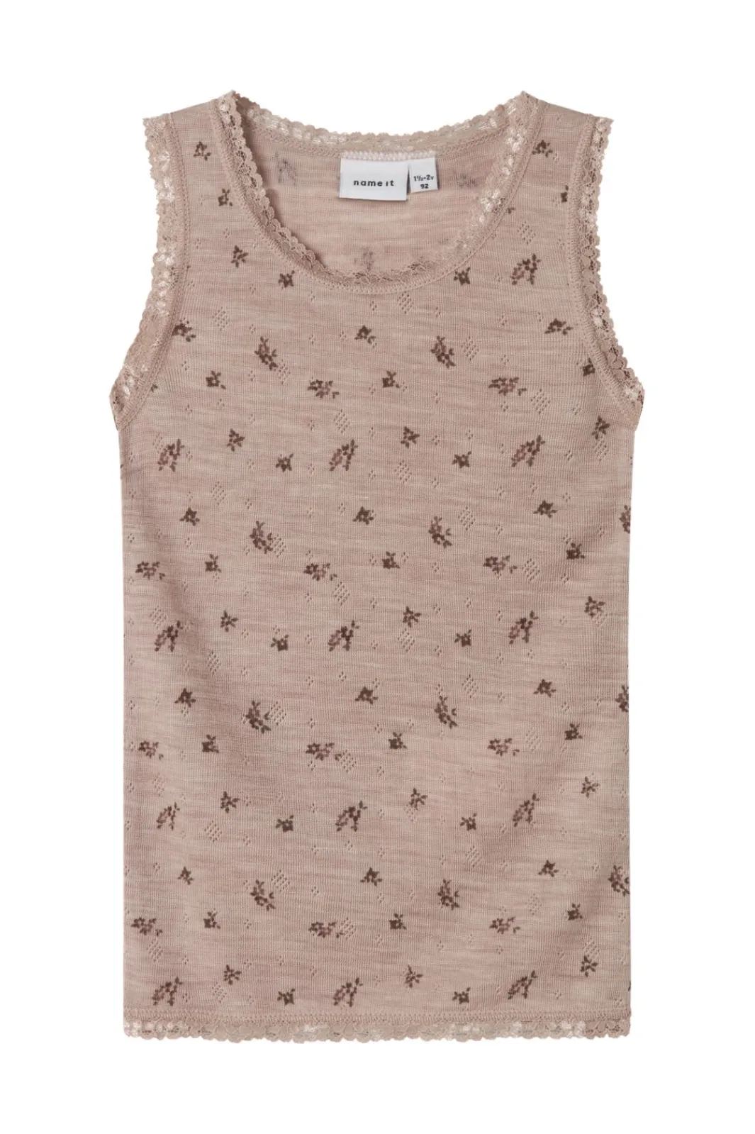 Børn Name It T-Shirts & Toppe<Nmfwang Wool Needle Tank Top