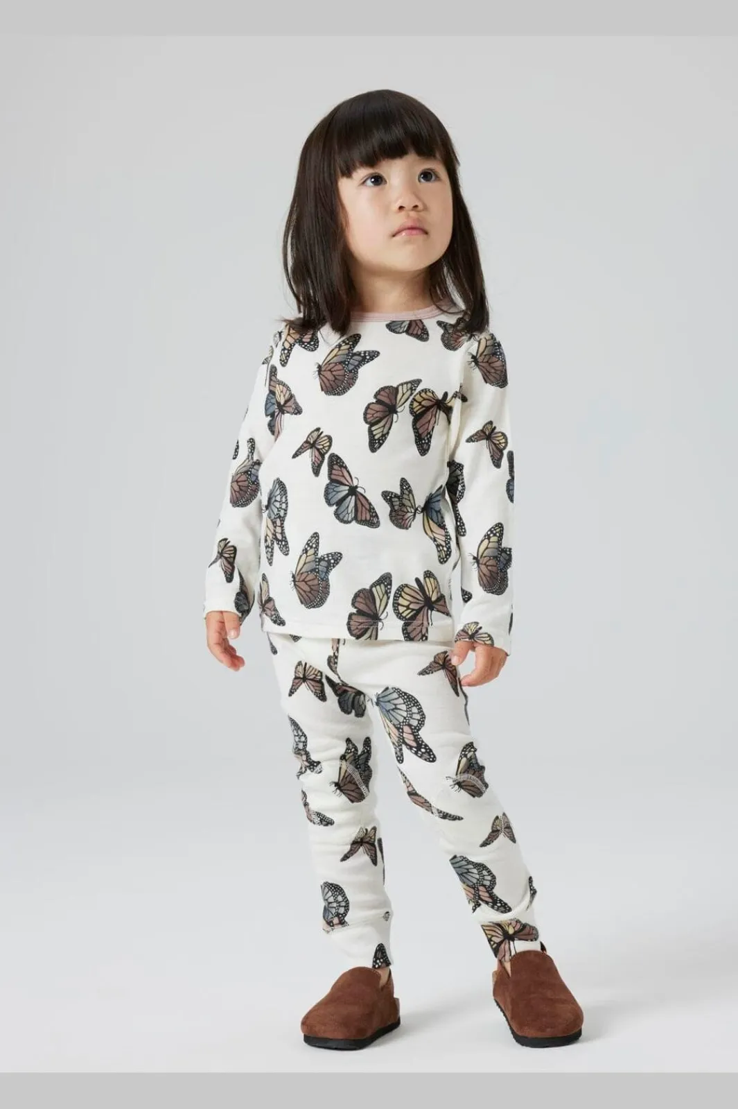 New Nmfwillitus Wool Ls Top Børn T-Shirts & Toppe