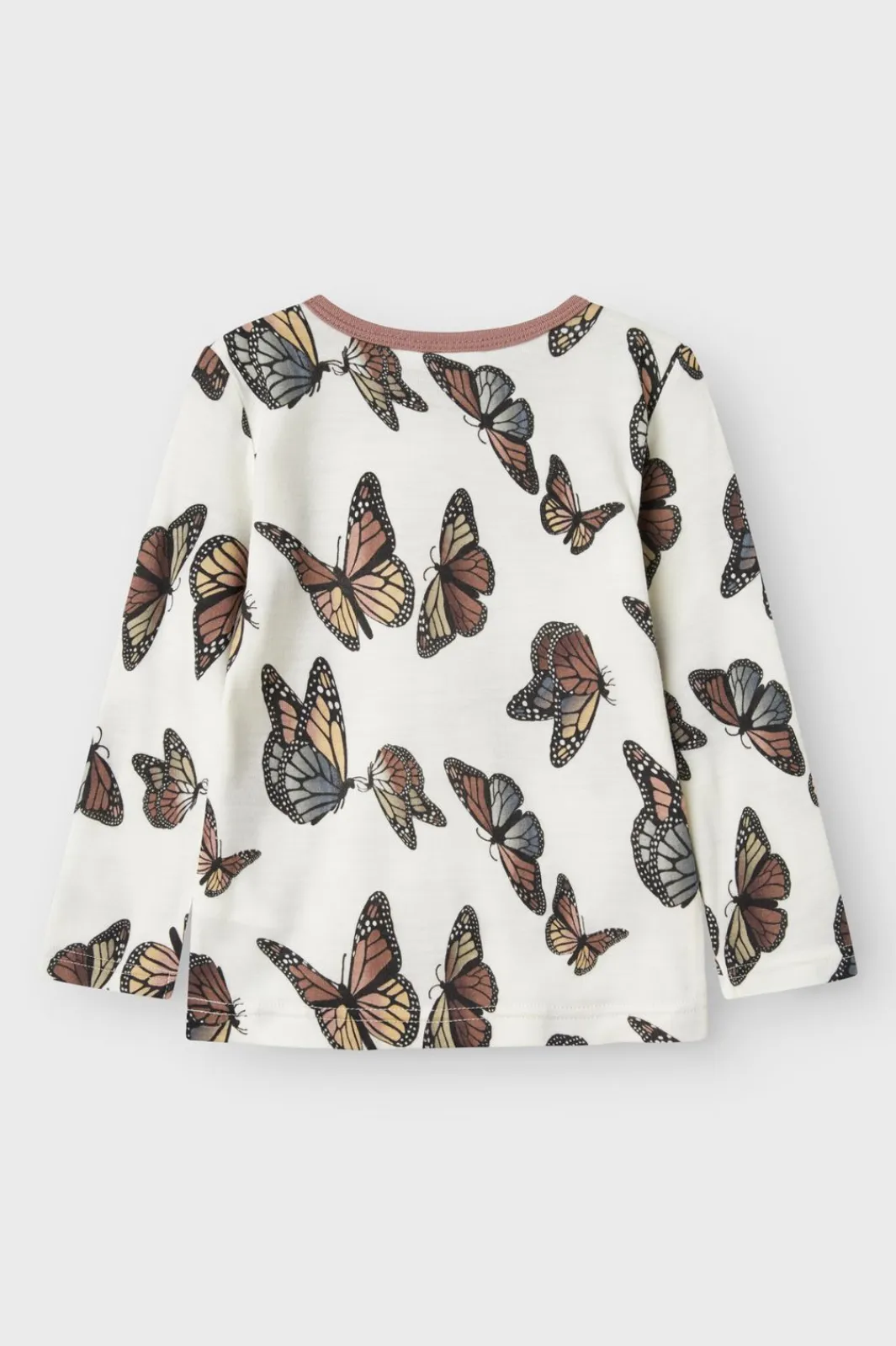 New Nmfwillitus Wool Ls Top Børn T-Shirts & Toppe
