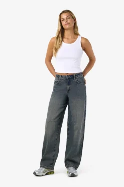 Noisy May Bukser, Jeans & Leggings<Nmhazal Barrel Jeans Vi586Mb