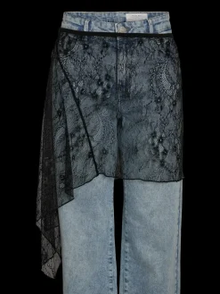 Hot Nmida Elasticated Lace Skirt Nederdele
