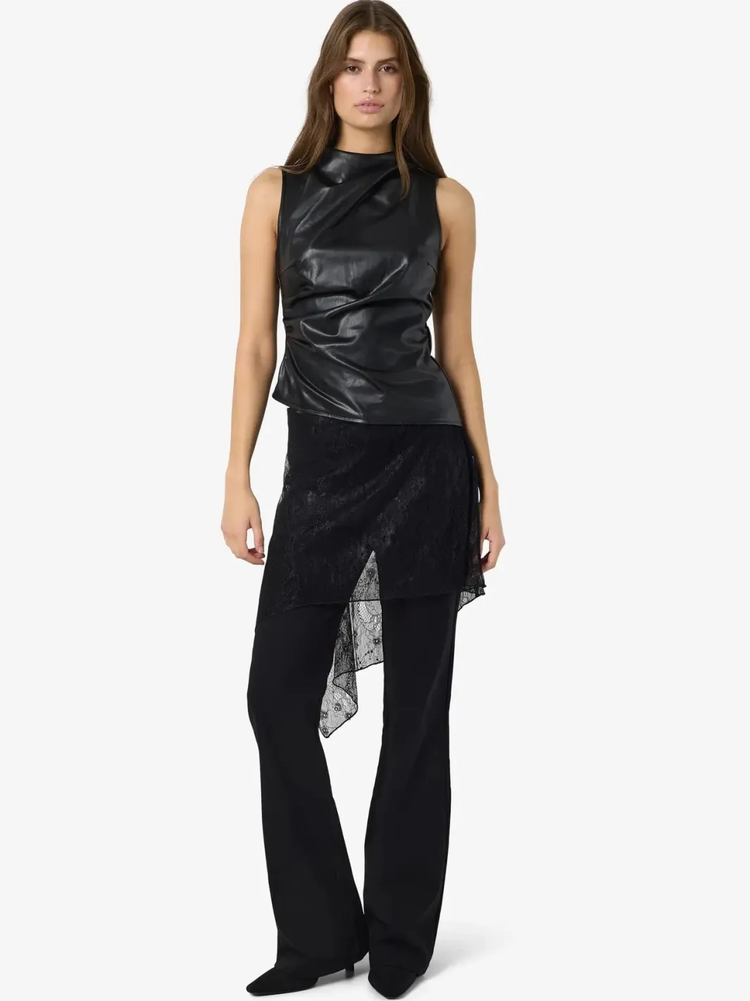 Hot Nmida Elasticated Lace Skirt Nederdele