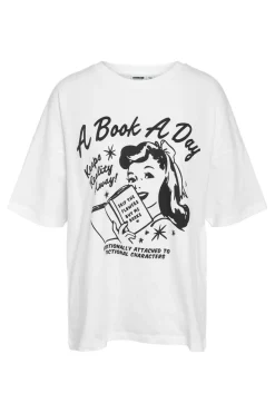 Noisy May T-Shirts & Toppe<Nmida S/S Book T-Shirt