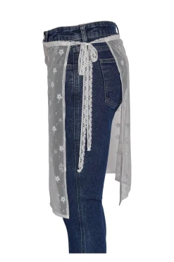 Hot Nmisla Lace Wrap Skirt Nederdele