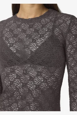 Noisy May T-Shirts & Toppe<Nmjudith L/S Lace Top
