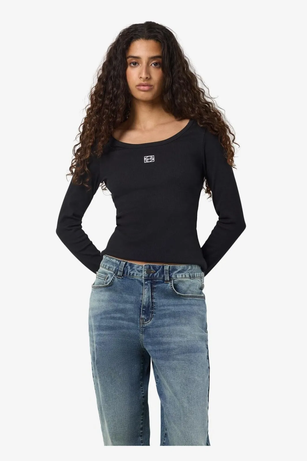 Sale Nmjudy L/S Embr Top Bluser & Skjorter