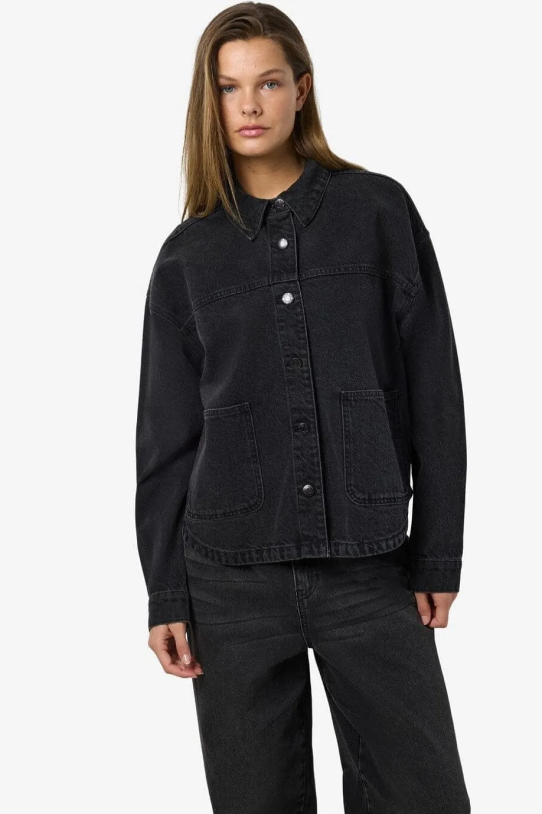 Noisy May Overtøj & Jakker<Nmkettie L/S Reg Jcket Vi559Bl