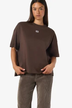 Noisy May T-Shirts & Toppe<Nmkim S/S Slit T-Shrt Fwd