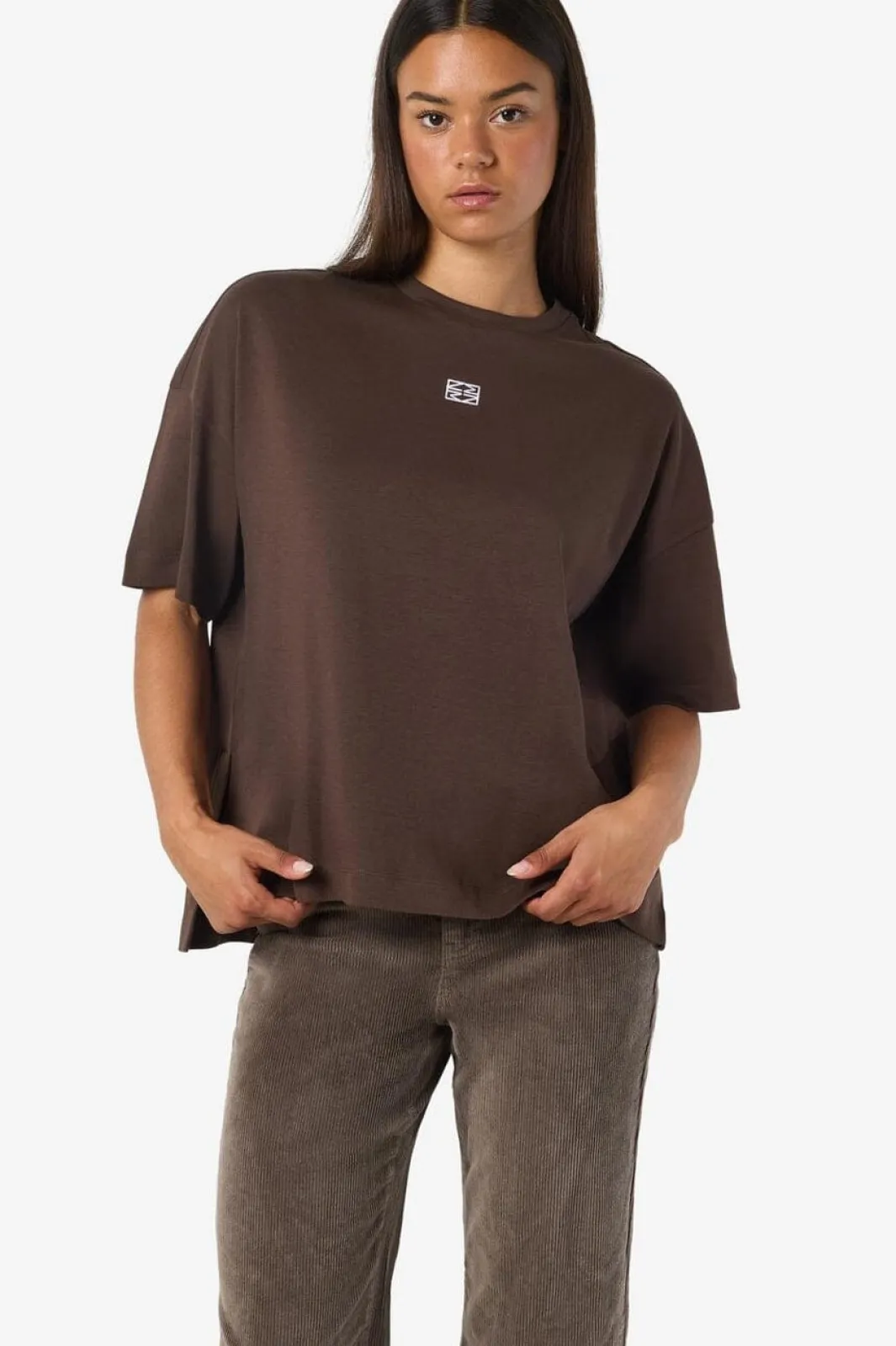 Noisy May T-Shirts & Toppe<Nmkim S/S Slit T-Shrt Fwd