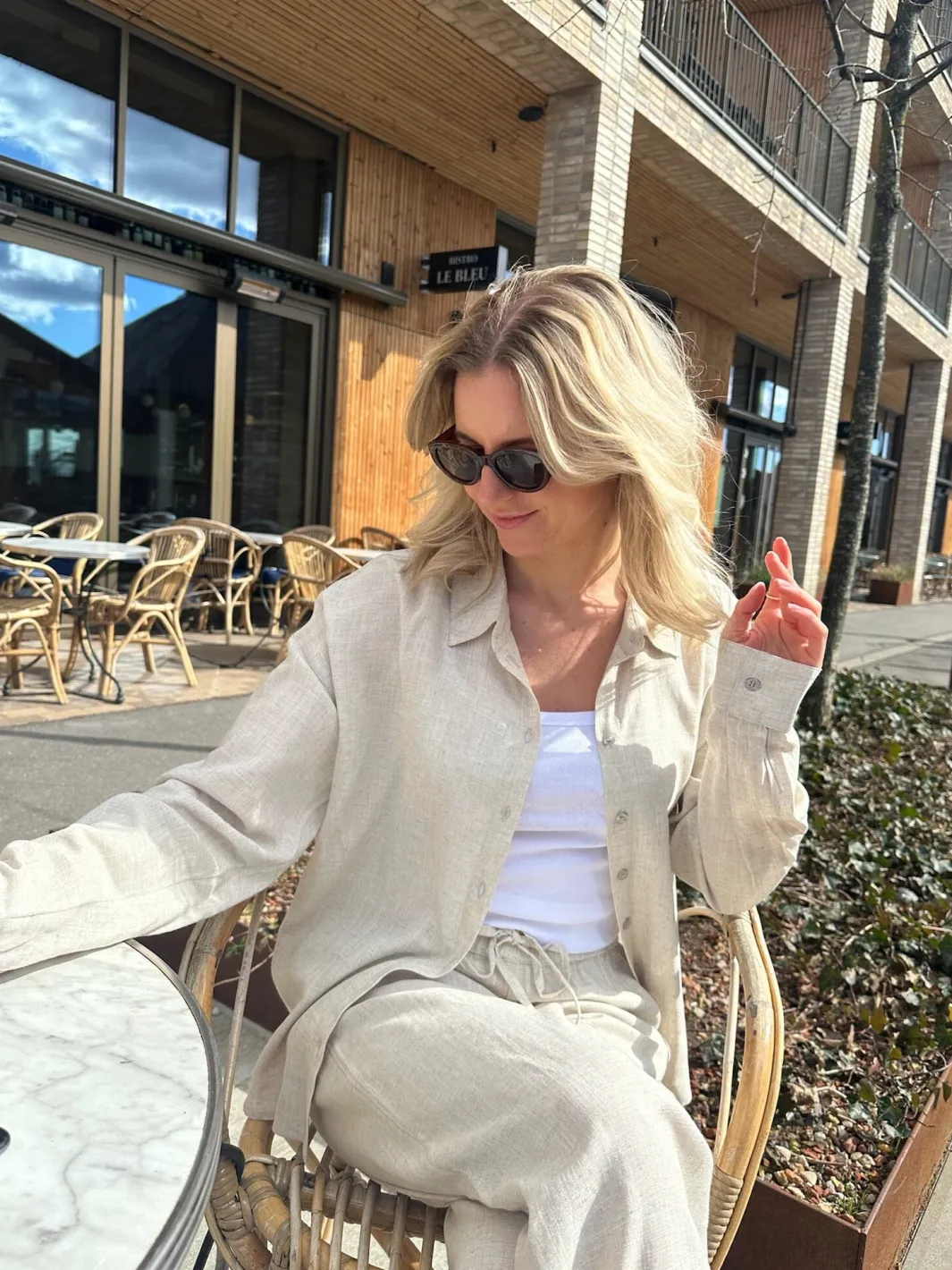Hot Nmleilani Nw Loose Pants Sæt 🛍️|Bukser, Jeans & Leggings