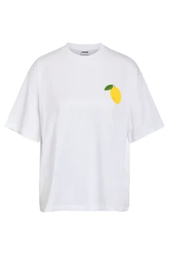 Noisy May T-Shirts & Toppe<Nmmillie S/S Lemon T-Shirt