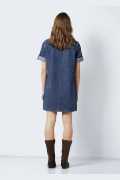 Sale Nmnew Signe S/S Denim Dress Vi002Mb Kjoler|Ammevenligt Tøj