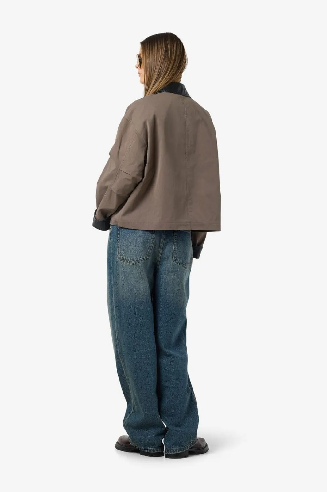 Noisy May Overtøj & Jakker<Nmnora Pu Collar Jacket Dd