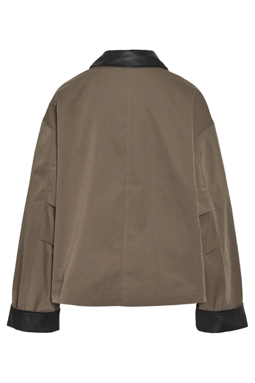 Noisy May Overtøj & Jakker<Nmnora Pu Collar Jacket Dd