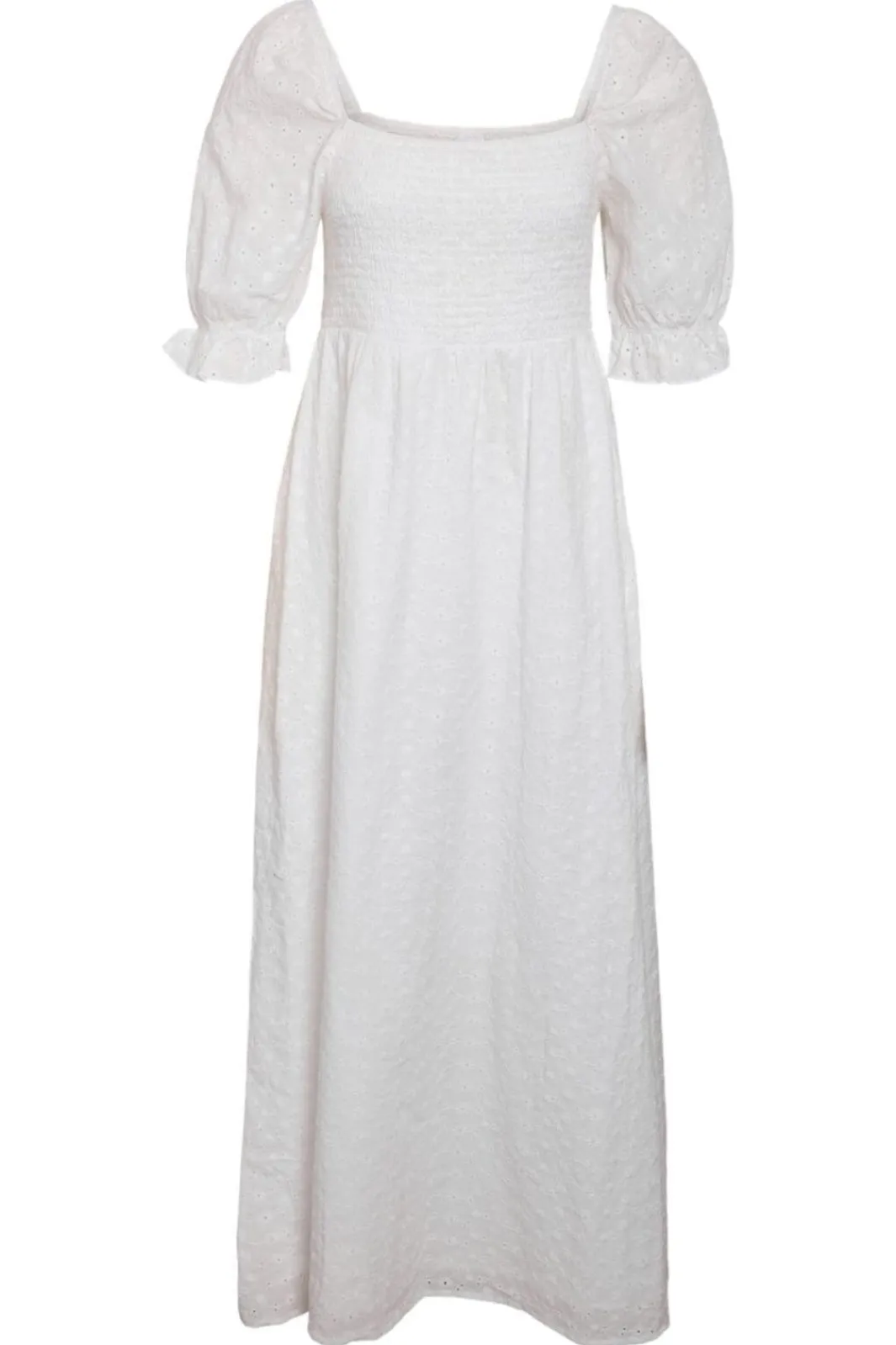 Noisy May Kjoler<Nmsommer 2/4 Broderie Maxi Dress