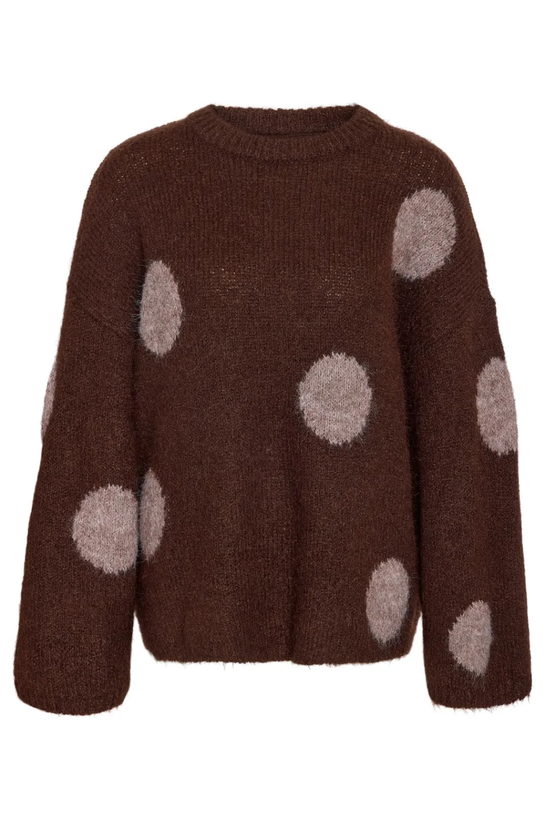 Discount Nmsutton L/S Polka Dot Oversize Knit Fwd Strik|Bluser & Skjorter